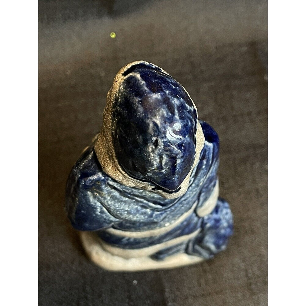 1990 Rowe Pottery Works Annual Santa RPW Salt Glazed 6.5" Father Christmas - Picture 5 of 9